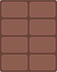 A chocolate bar.